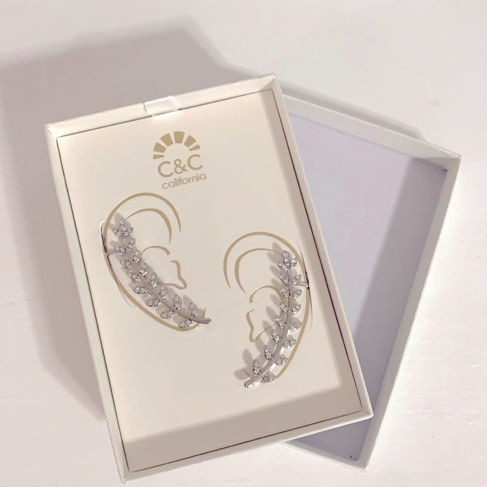 Ear climber pair